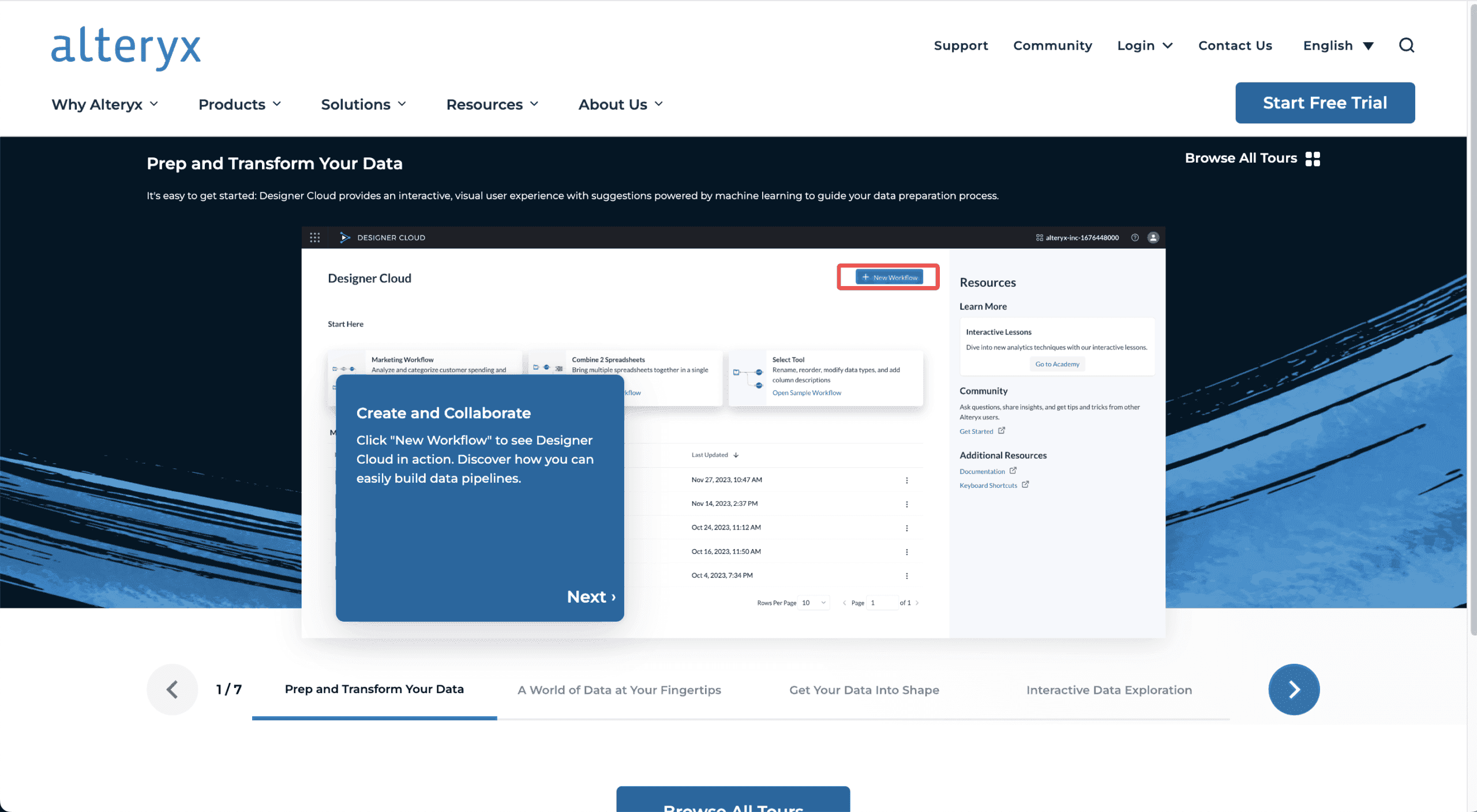 Cover image for Alteryx Guided Tour